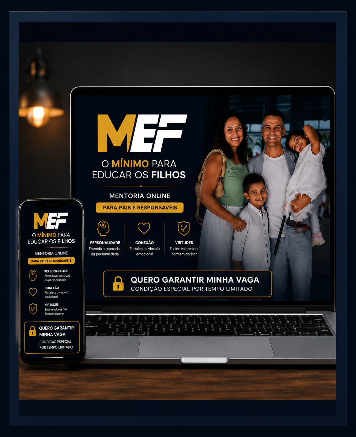 Capa da mentoria O Mínimo para Educar os Filhos